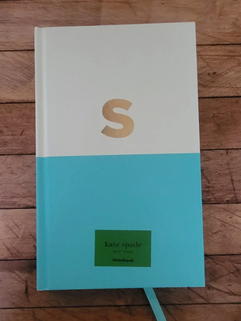 Kate Spade New York Initial “S” Dipped Lined Journal Notebook